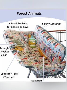 Baby Shopping Cart Cover